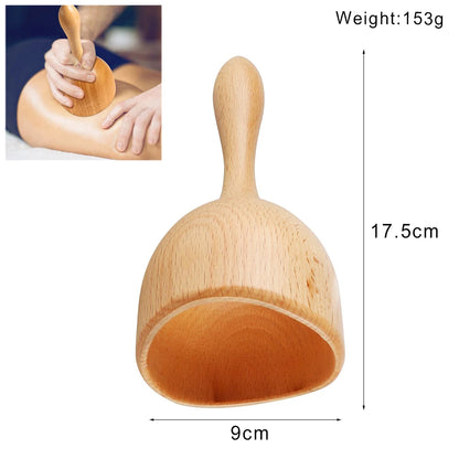 Wooden Lymphatic Drainage and Body Sculpting Tools