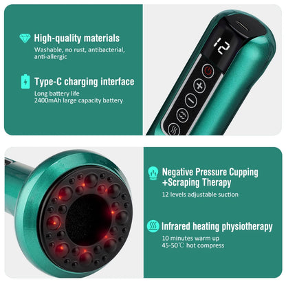 Electric Cupping & Gua Sha Massager