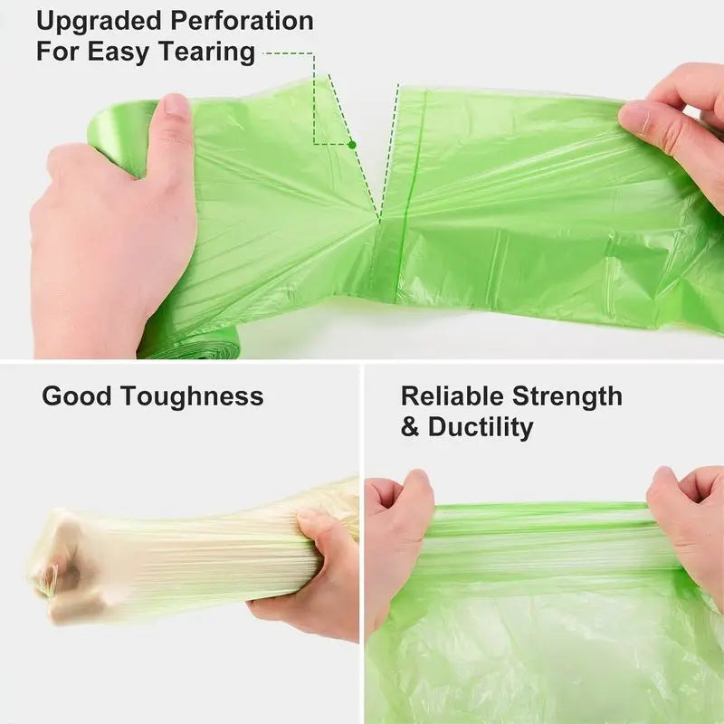Biodegradable Small Trash Bags – 4-6 Gallon