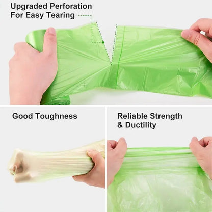 Biodegradable Small Trash Bags – 4-6 Gallon