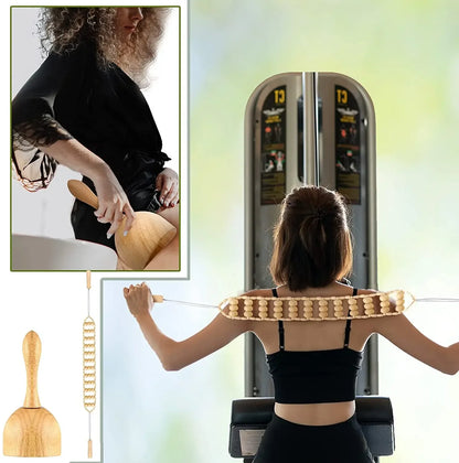Wooden Lymphatic Drainage and Body Sculpting Tools