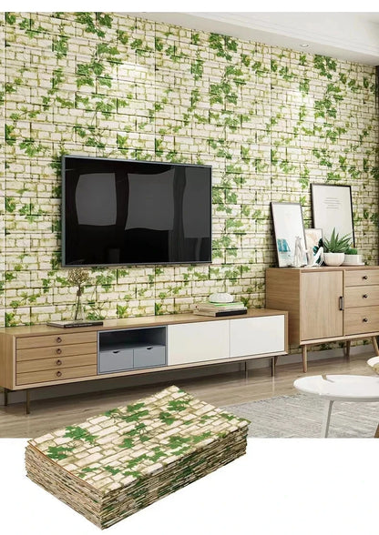 Continuous Brick Wall Sticker