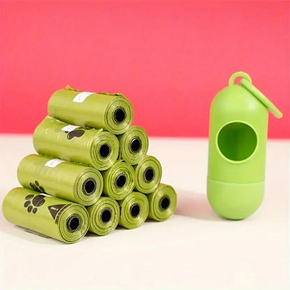 Biodegradable Pet Waste Bags with Dispenser