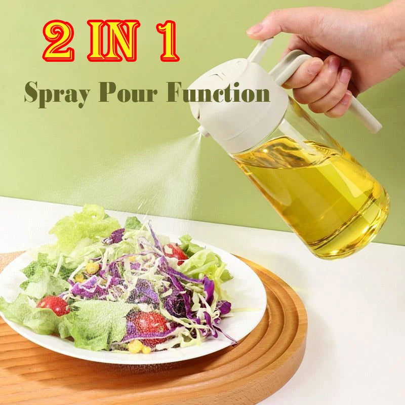 2-in-1 Kitchen Oil Sprayer & Dispenser