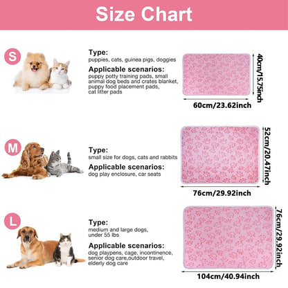Ultra-Soft Paw Print Pet Blanket