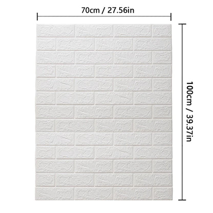 Continuous Brick Wall Sticker