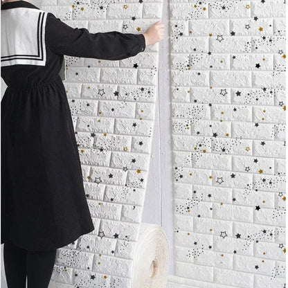 Continuous Brick Wall Sticker