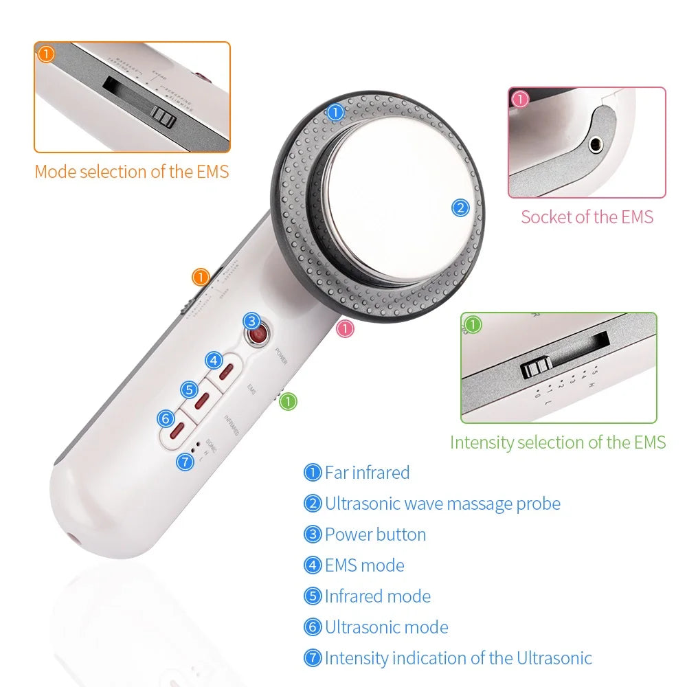 Ultrasound EMS Body Slimming Massager