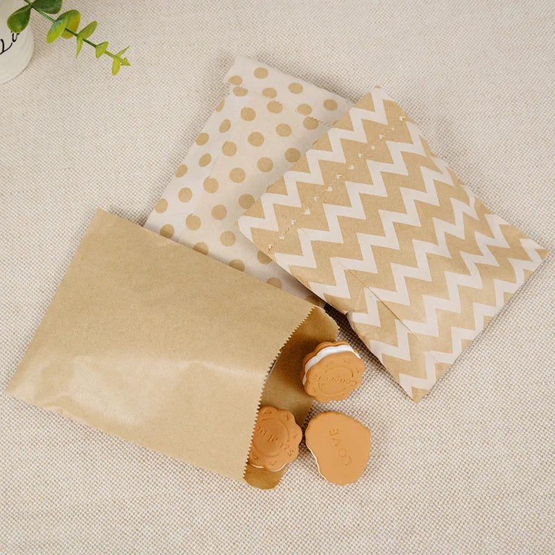 Thank You Kraft Paper Gift Treat Bags