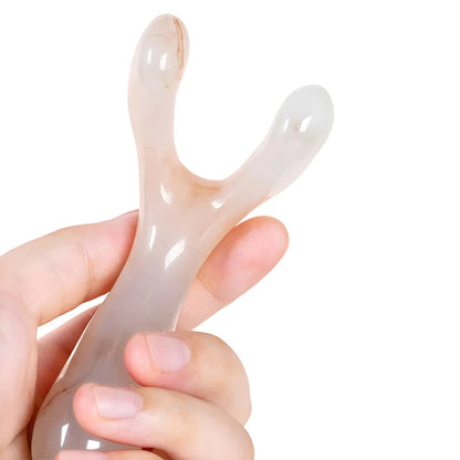 Y-Shaped Resin Face Lifting and Nose Massage Tool